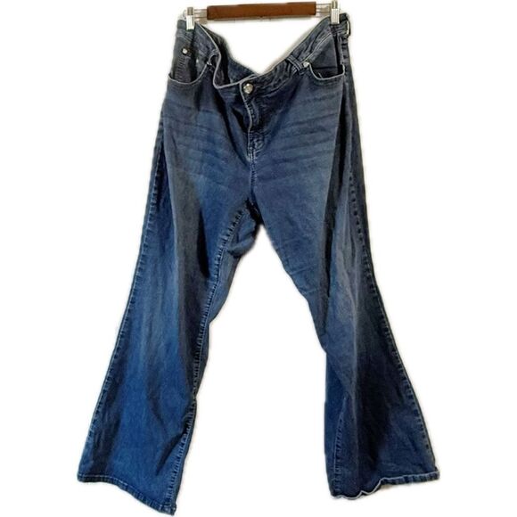 APT.9 Classic Blue Denim Jeans - Picture 1 of 6